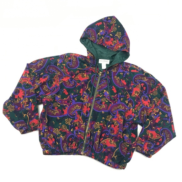 VINTAGE SG Sport Womens Track Jacket Hooded Full - Picture 2 of 6